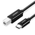 UGREEN UG-50446 USB-C to USB 2.0 Print Cable 2m (Black)