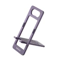 Momax Handy Fold Phone Stand - Deep Purple, Durable Aluminium Build, Ultra Thin Design (4mm Thick Folded), Built-in Bottle Opener, Quick Deployment