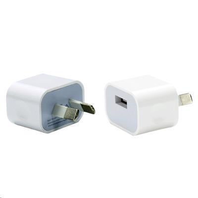 Dynamix SPAUSB-5V1.5A Small Form Single USB Wall Charger 110-240V 50/60hz 5V 1.5A 7.5W - AU NZ Standard