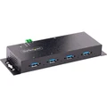 StarTech 5G4AINDNP-USB-A-HUB 4-Port Industrial USB 3.0 Hub Metal
