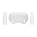 Kiwi Design For META Oculus Quest 2 VR Shell Protective Cover White Colour with Two Side Protective Shell, Durable and Eco-friendly, Smooth Camera Tracking, Enhanced Support