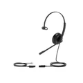 Yealink YHS34 QD/RJ9 Wired On-Ear Mono Headset Wideband Headset for Yealink IP Phone