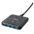 ANKER PowerPort Atom III Slim Wall Charger - Black Fabric -Best for travel
