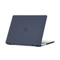 Matte Rubberized Hard Shell Case Cover - Matte Black - Microsoft Surface Laptop Go 1/2 12.4 (2020-2022) - For Models: 1943, 2013