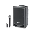 SAMSON Expedition XP208w Rechargeable Portable PA with Handheld Wireless System and Bluetooth Live Performance, Music Education, Fitness, House of Worship, Karaoke