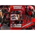 Hot Toys 1/6 Comic Masterpiece Diecast - Fully Poseable Figure - Marvel Comics - Armorized Warrior Collection - Armorized Deadpool