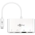 Goobay 51772 USB-C Multiport Adapt (HDMI + Ethernet PD) 3A 60W