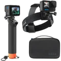 GoPro AKTES-003 Adventure Kit 3.0 include The Handler (Floating Hand Grip), Head Strap + Compact Case