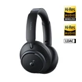 Soundcore Space Q45 Wireless Over-Ear Noise Cancelling Headphones - Black Adaptive ANC - LDAC - Bluetooth 5.3 - Up to 50 Hours Battery Life - Travel case included