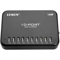 USB Charger LVS120 10-Port 120W