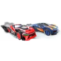 Silverlit EXOST 1:28 Red & Blue STAR CROSS DUO PACK (SPEED) 2.4GHz, R/C, Indoor Challenge, Batteries are NOT included. For Ages 5+