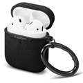Spigen Apple AirPods 1st/2nd Gen Urban Fit Case - Black - Premium Knit Fabric - Compatible with AirPods (1st Gen) & AirPods (2nd Gen) - Wireless Charging Compatible