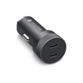 Mophie USB-C 40W Dual Type-C PD Fast Car Charger - Space Gray