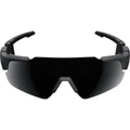 Shokz Roadwave Sport Audio Sunglasses Wraparound Arc design - IP54 - Dark polarised lenses + transparent lenses - Hard shell case - Up to 6hrs playback per charge - 2 Year Warranty