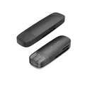 Vention CLGB0 2-in-1 USB 3.0 A Card Reader(SD+TF) Black Dual Drive Letter