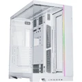 Lian Li O11D EVO XL White ATX Full Tower Gaming Case Tempered Glass, CPU Cooler Supports Upto 167mm, GPU Support Upto 460mm, 8x PCI, 420mm Radiator Supported, Front I/O: 4x USB, 1x Type C, HD Audio