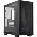 ASUS PRIME A21 Black Micro Tower for MATX CPU Cooler Support Upto 165mm, GPU Support Upto 380mm, 4x PCI Slot, 360mm Radiator Supported, Front I/O: 2x USB, HD Audio