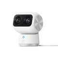 Eufy Security S350 IndoorCam 4K Dual Lens Wi-Fi Camera, Pan & Tilt, Dual-band Wi-Fi