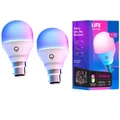 LIFX 2 Pack Colour 1000 WiFi LED Light Bulb B22 Bayonet Socket , works with Google Home,mazon Alexa, Flic, Apple HomeKit, IFTTT and NEST