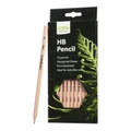 Icon HB Pencil Hexagonal Natural, Pack of 12