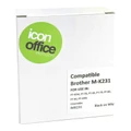 Icon Compatible Brother MK Tape 12mm Black on White