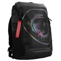 MSI Titan Gaming Backpack For 15.6-17.3 Laptop/Notebook - Black - fits GE and GT series laptop and is made from durable water resistant polyester fabrics.