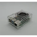 Raspberry Pi Accessory Transparent Case with Fan for Raspberry Pi 4B