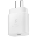 Samsung 25W USB-C PD Fast Charging GaN Wall Charger - White, Super Fast Charge Galaxy S24, S23, Fold5, Flip5, S21/S20 series, A54, A34, A24, A14 Series, Support iPhone PD Fast Charging