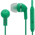 Moki Dots ACC-HPDOT Wired In-Ear Headphones - Green Noise Isolation - 3.5mm Jack