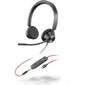HP Poly Blackwire 3325 USB-C/A/3.5mm Wired On-Ear Headset - Teams Certified Noise-Canceling Mic / Dynamic EQ / In-line Control