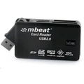 mbeat USB-MCR01 USB 2.0 super speed multiple card reader with tuck-away USB design