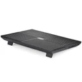 DEEPCOOL MULTI CORE X8 Support 17.3 Laptop, 4X Built in Fans, 4 aluminum panels with Vertical Airflow Design