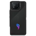 Devilcase ASUS ROG Phone 8/8 Pro Case - Black - Durable Clear Back Panel + TPU Bumper , ROG-authorized case for ROG Phone 8 series