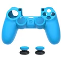 DOBE Silicone Protective Skin Case Cover For PS4 -Blue