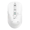 Promate Rechargeable Wireless Mouse with BT & RF Connectivity. 800/1200/1600Dpi. Built-in500mAhBattery. Range Up to 10m. 50cm Charging Cable. USB-C Port. 6x Fully Fuctional Buttons. White
