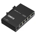 Teltonika TSW010 5-Port Ethernet Switch integrated DIN mounting