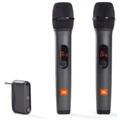 JBL Wireless Microphone System 2-pack - Black - Plug & Play with rechargeable UHF dual channel wireless receiver