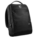 MSI Essential Commuter Backpack For 15.6-17.3 Laptop/Notebook - Black - made from durable water resistant polyester fabrics.