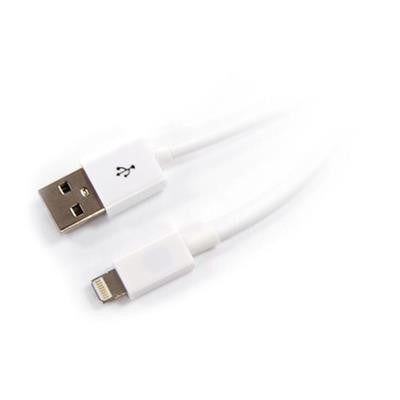 Dynamix C-IP5-1 USB 2.0 to Lightning Cable - 1m for Apple iPhone 5 / 5c / 5s / 6 / 6s / 7 / 8 / 10 / 12 - iPad 4 / Air / Air 2 - iPad mini / mini 2 / mini 3 - Not MFI Certified