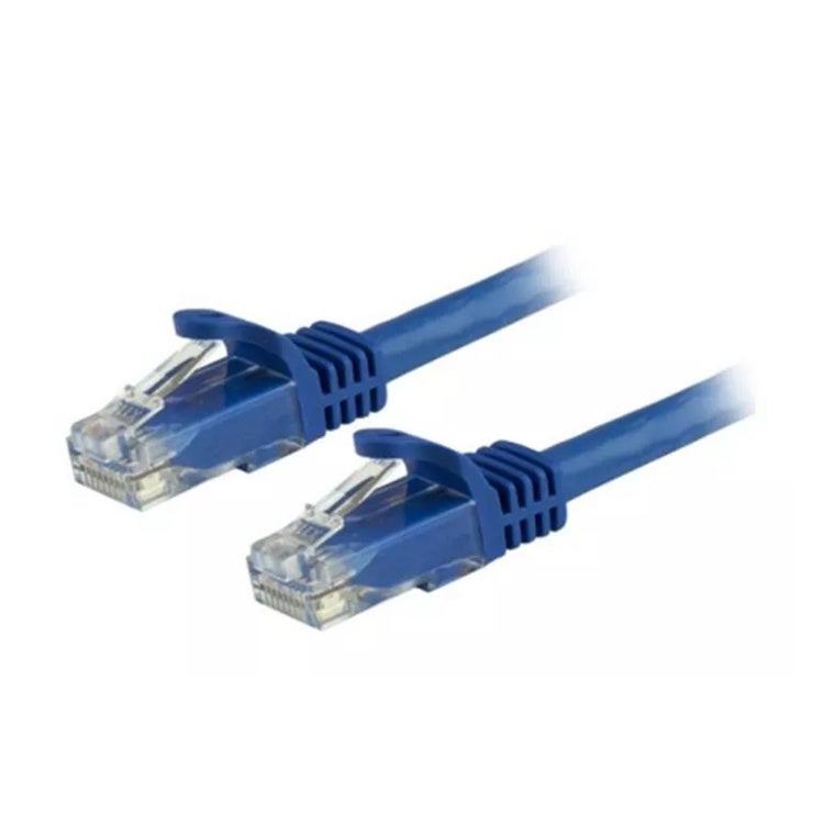 StarTech.com N6PATC2MBL Cat6 - 10GbE - 100W PoE++ Ethernet Cable - 2m - Blue Gigabit Ethernet Wire / 650MHz 100W PoE++ RJ45 UTP Category 6 Network / Patch Cord Snagless with Strain Relief Fluke Tested UL / TIA Certified - Male to Male