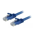 StarTech N6PATC2MBL 2m CAT6 Ethernet Cable - Blue CAT 6 Gigabit Ethernet Wire -650MHz 100W PoE++ RJ45 UTP Category 6 Network/Patch Cord Snagless w/Strain Relief Fluke Tested UL/TIA Certified