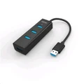 Unitek Y-3089 USB3.0 4-Port hub - Super Speed Data Transfer Rate up to 5Gbps- Plug and play - LED Indicator - Includes Optional Power Port (Micro USB)