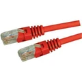 DYNAMIX 2m Cat5e Red UTP Patch Lead (T568A Specification) 100MHz 24AWG Slimline Moulding & Latch Down Plug with RJ45 Unshielded 50µ Inch Gold Plated Connectors. STOCK CLEARANCE SALE UP TO 50% OFF