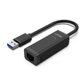 Unitek Y-3470 USB3.0 Gigabit Ethernet Converter - Supports IPv4/v6, COE, Wake-on-LAN - Full and half duplex - Automatic flip and flow control - Colour Black