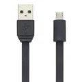 Moki SynCharge ACC-MUSBMCAPO Micro USB Cable - Pocket Size - 10cm - Black