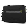 STM Blazer Laptop Sleeve With Shoulder Strap - For Macbook Pro/Air 13-14 - Black - Fits Most 13 and Smaller Screens Laptop & Tablet