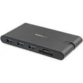 StarTech DKT30CHVSCPD USB-C Multiport Adapter - USB Type-C Mini Dock with HDMI 4K or VGA 1080p Video - 100W Power Delivery Passthrough, 3-port USB 3.0 Hub, GbE, SD & MicroSD - Laptop Travel Dock