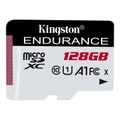 Kingston High Endurance 128GB microSDXC CL10 UHS-I Card ,up to 95MB/s read, and 45MB/s write, Designed for Dash cameras, security cameras, and Body Cameras