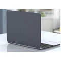 Apple 13 MacBook Air (2018-2022) Matte Rubberized Hard Shell Case Cover - Matte Black, For Models: A2337 M1 A2179 A1932