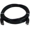 8Ware PL6A-20BLK CAT6A UTP Ethernet Cable, Snagless- Black 20M